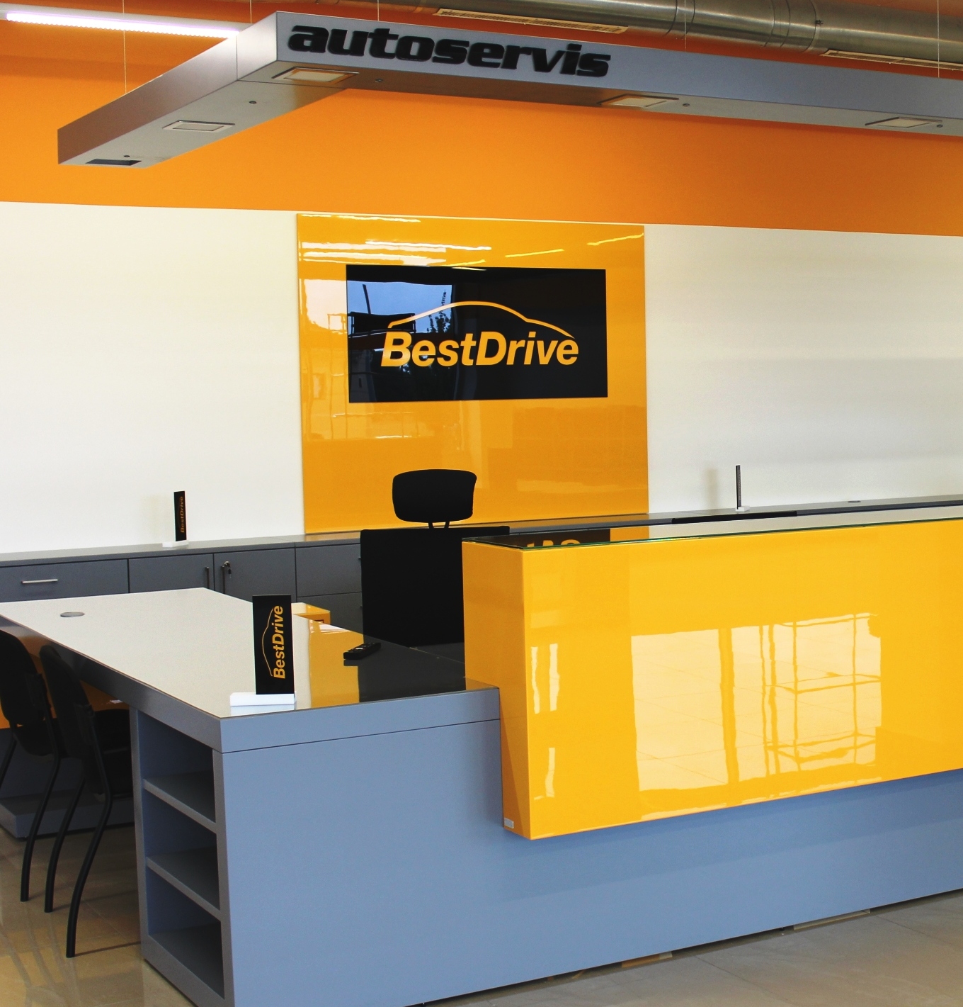 Realizace prodejen BestDrive Ostrava Plzen Praha